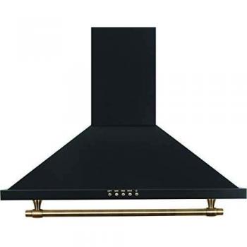 Vitrokitchen CD651R De pared Negro 400m³/h - Campana