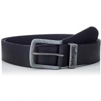 Wrangler Basic Metal Loop Belt Black 85 cm