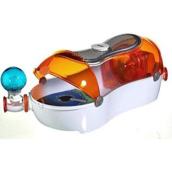 Habitrail Ovo Loft Hamster Cage with Multi-Level Design and Tunnel System