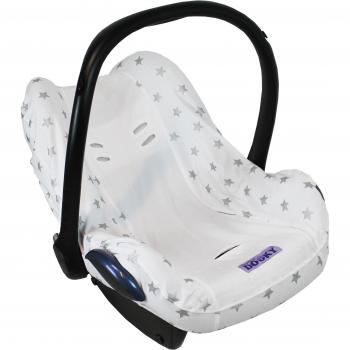 Dooky funda de asiento estrella plata