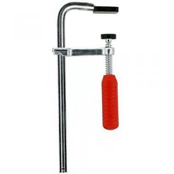 Prensa de tornillo YATO YT-6424, tipo de producto: prensa de tornillo, características: capacidad para sujetar piezas con una presión ajustable, construcción robusta en acero, diseño compacto para facilitar el uso en espacios redu