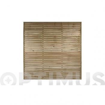 Panel de Madera Tea con Marco 180 x 180 cm