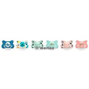 SUAVINEX Chupete 4-18 Meses Top Trends Fusión Anatómico Silicona - Rosa