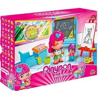 Pinypon - Lección de Pintura (Famosa) , Variedad de Colores/Modelos