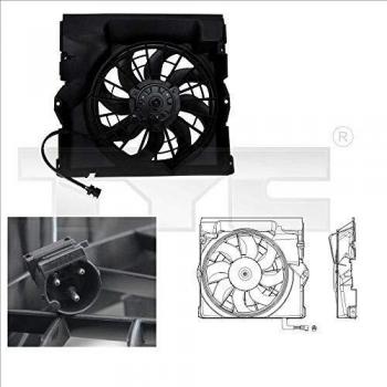 Ventilador de motor TYC 803-0009 para BMW 3 Berline, Z3 Roadster y 3 Coupe