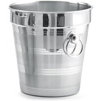 Cubo para hielo en acero inox. de 3,8 litros