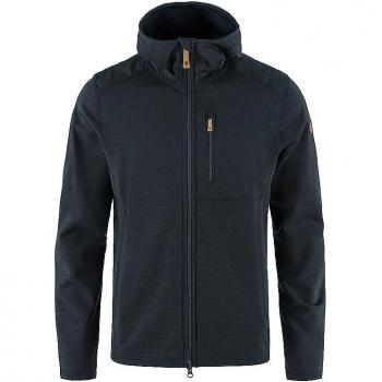 Fjällräven Men's Keb Fleece Hoodie - Dark Navy, Medium