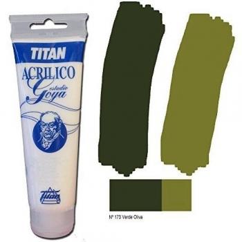 ACRÍLICO GOYA ESTUDIO VERDE OLIVO 125 ML Nº 173