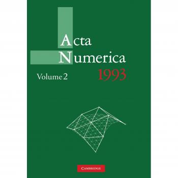 Acta Numérica 1993, Volumen 2 - Edición de Cambridge en Rústica