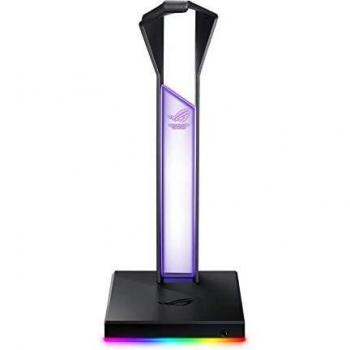ASUS ROG Throne - Soporte para Auriculares, Sonido Envolvente 7.1, Dos Puertos USB 3.1 y Aura Sync