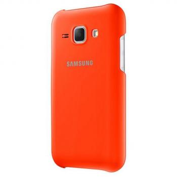 Samsung O8EFPJ100BOEG - Carcasa oficial para Samsung Galaxy J1, color naranja