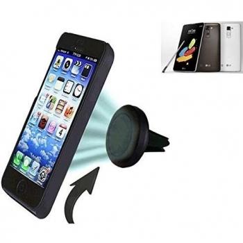 Coche universal del teléfono móvil / GPS / navegación titular del dispositivo por ejemplo, para LG Electronics Stylus 2 DAB+ ventilación Holder soporte de rejilla soporte para teléfono magnética LG Electronics Stylus 2 DAB+ Mini Car Air Vent titular