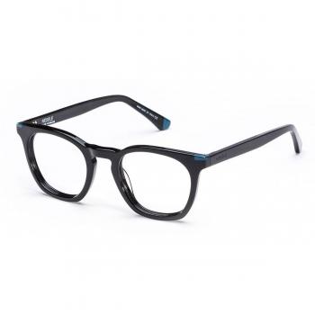 Rojasele LAX TO JFK V1 Armazones y Lentes Recetados para Hombre Negros