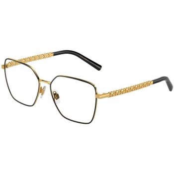 Dolce & Gabbana DG1351 1334 Gafas Recetadas para Mujer Dorados con armazón dorado y lentes de 56 mm