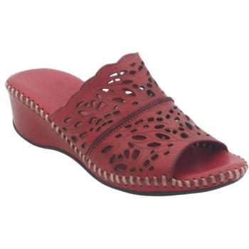 Sandalias de Mujer 48 Horas Zueco 4015 Burdeos