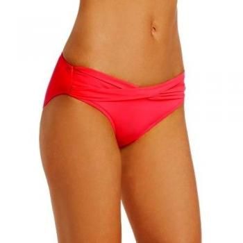Seafolly - Parte inferior del bikini para mujer, talla 38, color Rojo