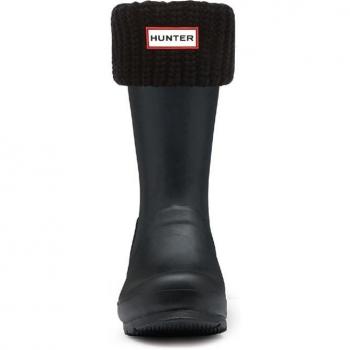 Hunter Recycled Half Cardigan Short Socks - Unisex Black