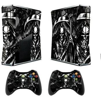 247Skins - Juego de skins para Xbox 360 y mandos, diseño de Repaer, color negro