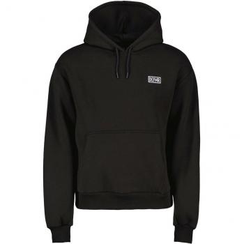 Dolly Noire Men's Black Hoodie with Logo on Back - Size XL