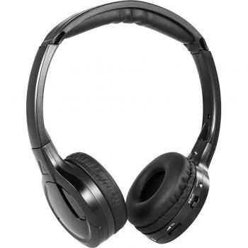 Auriculares Infrarrojos Inalámbricos para Coche Estéreo de Doble Canal con Cable para Reproductor de DVD en el Coche