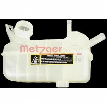 Depósito de expansión METZGER 2140064, refrigerante, compatible con varios modelos de vehículos, fabricado en plástico resistente a la corrosión, incluye tapón y válvula de presión, diseño optimizado para una fácil instalación y funcionamiento
