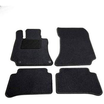 vidaXL Juego Alfombrillas Coche 4 Pzas Moqueta Tapete Automóvil Vehículo Carro