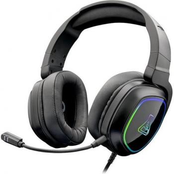 Auriculares Gaming con micrófono The G-Lab Korp Radium en color negro