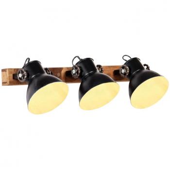 Aplique de Pared Industrial E27 65x25cm Negro