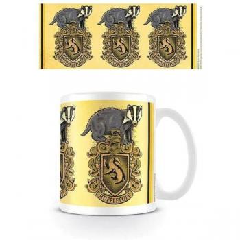 Taza Harry Potter Hufflepuff Badger Crest 320 ML