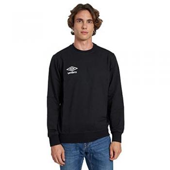 Sudadera sin Capucha Hombre Umbro NORMA 72311I 001 Negra
