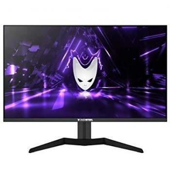 Oversteel Krypto – Monitor gaming de 27 Full HD, 1980 × 1080, panel VA, 16 : 9, 1x HDMI 1.4, DisplayPort 1.2, DVI, respuesta de 1 ms, 165 Hz, compatible con Freesync de AMD y G-Sync de NVIDIA