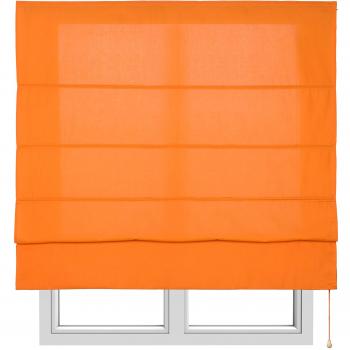 Estores Basic Estor Plegable con Varillas, Tela, Naranja, 150 x 175 cm