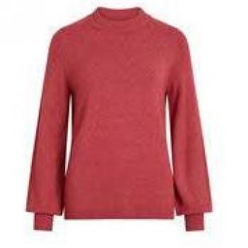 VILA ( BESTSELLER ) ) - Jersey Mujer Color: Earth Red Talla: M