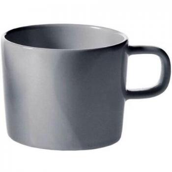 A di Alessi - AJM28/76 - PlateBowlCup - Taza de café de porcelana blanca - juego de 4