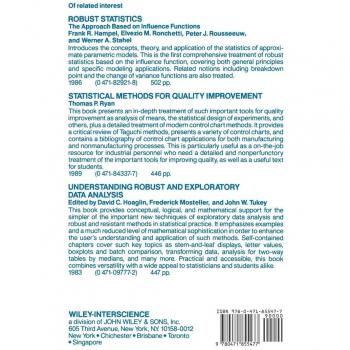 Robust Estimating and Testing Hardcover Edition