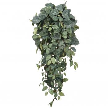 Planta Artificial Colgante Pilea - L20 x A30 x H70 cm - Verde
