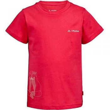 VAUDE Lezza T-Shirt Camiseta para niños, Infantil, Rosa Brillante, 92