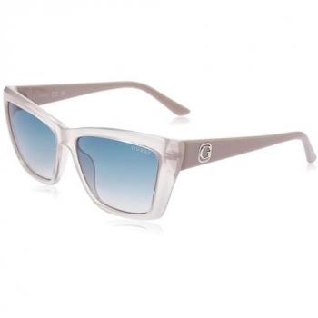 Gafas de Sol Guess GU00098 25P Marfil Brillante Lentes Verdes Mujer