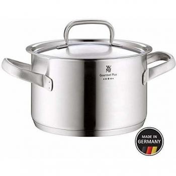 WMF Gourmet Plus Olla Baja, Acero Inoxidable, 16 cm