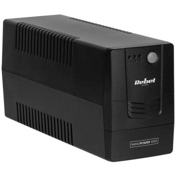 UPS Rebel Nanopower 1000 - Suministro Ininterrumpido de Energía Offline 1000VA / 600W, 230V, 50Hz