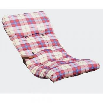 Cojín Imbottito 110x55 cm para Sillas y Poltronas de Relax con Estructura de Madera