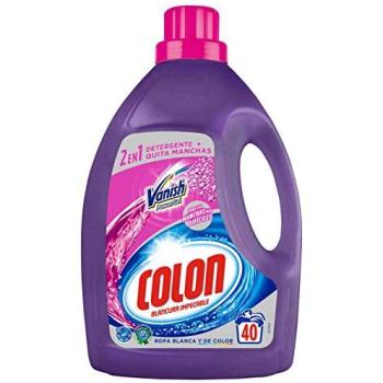 Detergente Líquido para Ropa Colon Vanish - 40 Dosis (1800ml)