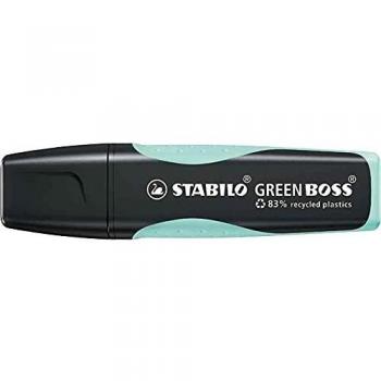 STABILO GREEN BOSS Marcador Fluorescente Pastel Turquesa Punta de Cincel 1 pieza