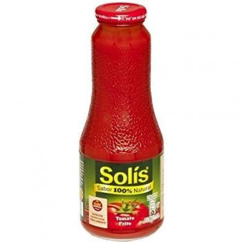 Solis Tomate Frito Frasco Cristal - Tomate Sin Gluten, 725 gr - Pack de 6 - Total 4350 gr