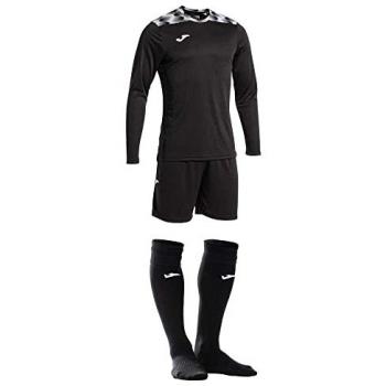 Set de fútbol Joma Zamora VIII hombre/niño negro, 7-8 años