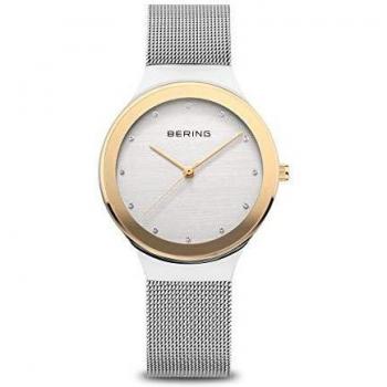 BERING Womens Analogue Quartz Classic Collection Watch with Stainless Steel Strap & Sapphire Crystal 12934-010