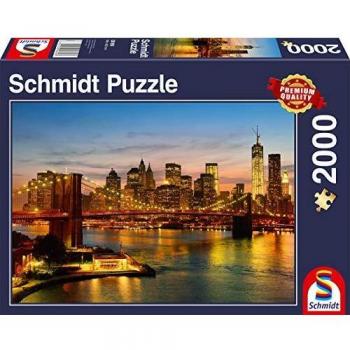 Schmidt Spiele 58189 New York - 2000 Pieces Puzzle