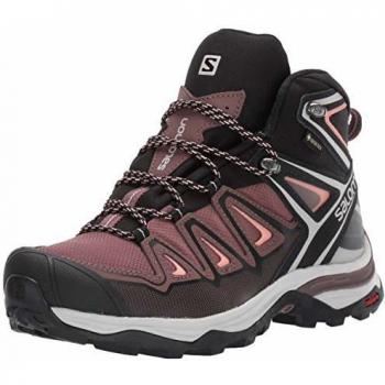 Salomon X Ultra 3 Mid GTX, Zapatos de High Rise Senderismo Mujer, Amarillo