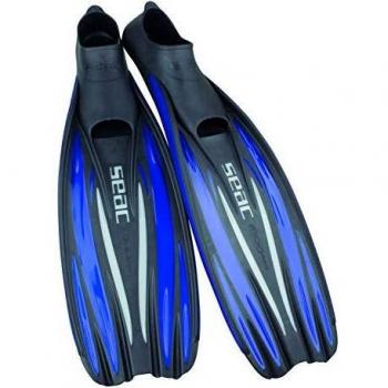 SEAC F 100 Pro Aletas de Buceo, Adultos Unisex, Azul, 46