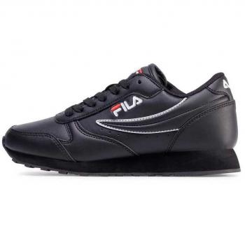 Fila Orbit Low Women's Black Lace-Up Sport Sneakers - Size US 7/EU37